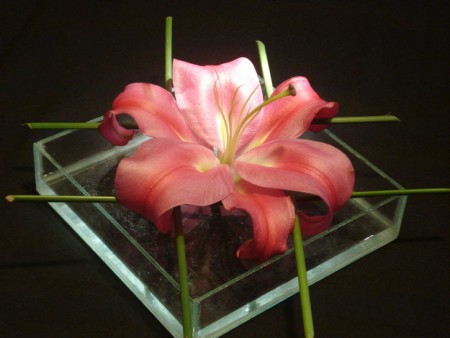 arreflo floral para oficina $50